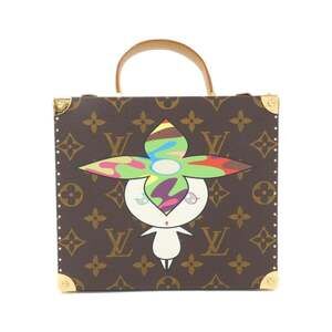 Louis Vuitton Monogram (Murakami) Hard Case Flower Batman M92475 Handbag